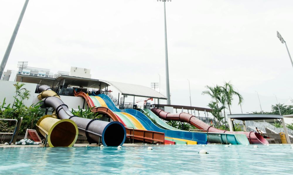 Aqua park pool